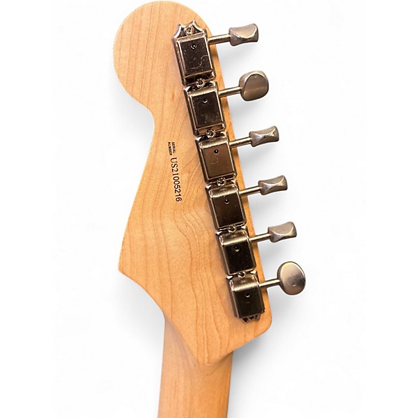 Used Fender Artist Series Eric Clapton Stratocaster Olympic White Solid Body Electric Guitar