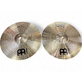 Used MEINL 14in HCS Hi Hat Pair Cymbal