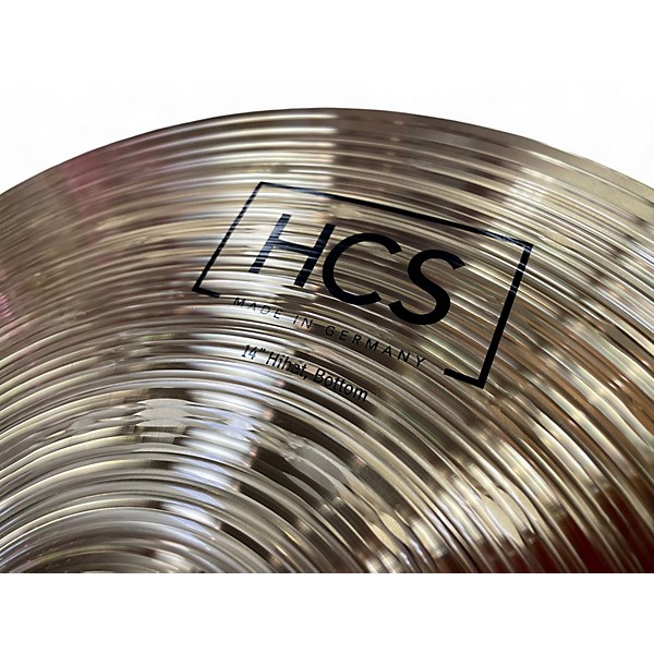 Used MEINL 14in HCS Hi Hat Pair Cymbal