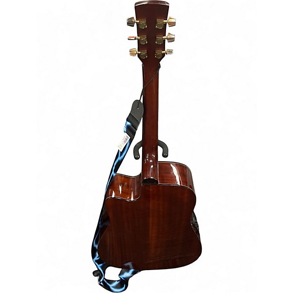 Used Ibanez pf15ecent Natural Acoustic Guitar