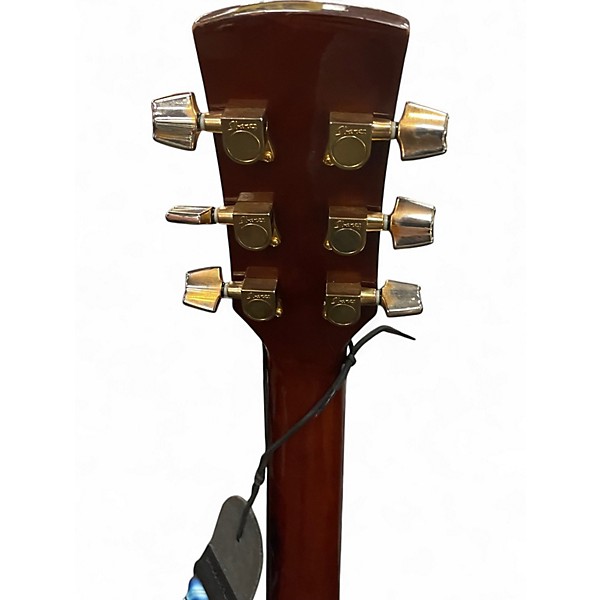 Used Ibanez pf15ecent Natural Acoustic Guitar