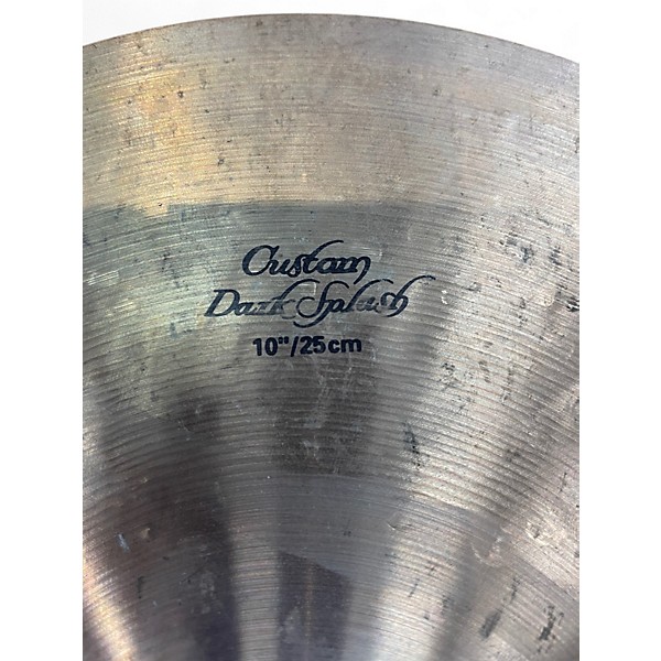 Used Zildjian 10in K Custom Dark Splash Cymbal