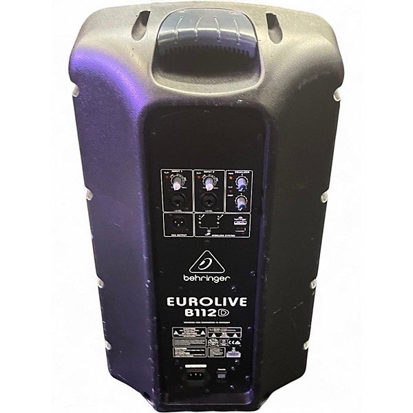 Used Behringer Eurolive B112W Powered Speaker