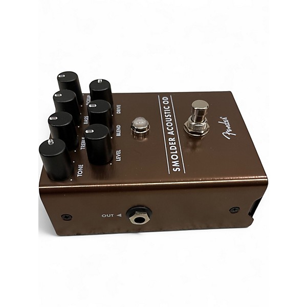 Used Fender Smolder Acoustic OD Effect Pedal