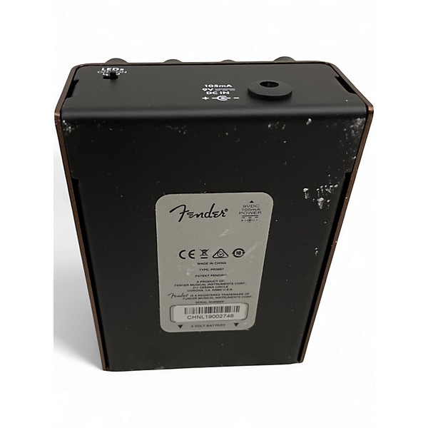 Used Fender Smolder Acoustic OD Effect Pedal