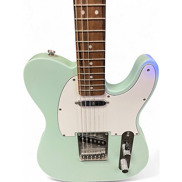 Used Squier Sonic Telecaster Seafoam Green Solid Body Electric Guitar