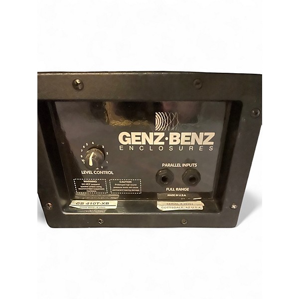 Used Genz Benz GB 410T Bass Cabinet