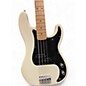 Used 2025 Fender Standard Precision Bass White Electric Bass Guitar