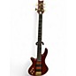 Used Schecter Guitar Research Stiletto Studio 5 String Left Handed Satin Honey Electric Bass Guitar thumbnail