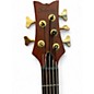 Used Schecter Guitar Research Stiletto Studio 5 String Left Handed Satin Honey Electric Bass Guitar