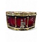 Used Mcd Percussion 14in Custom Snare Red Burst Drum thumbnail