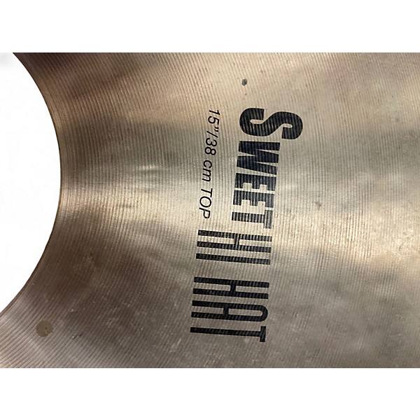 Used Zildjian 15in K Sweet Hi-Hat Top Cymbal