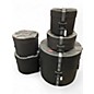 Used DW 5 Piece All Maple Shells Black Drum Kit