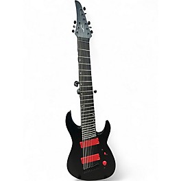 Used Legator Ninja Performance Multi-Scale 9-String Satin Stealth Black Solid Body Electric Guitar