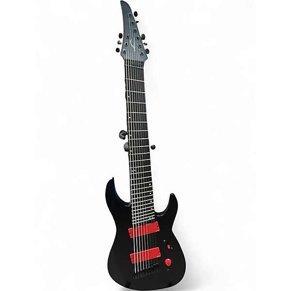 Used Legator Ninja Performance Multi-Scale 9-String Satin Stealth Black Solid Body Electric Guitar