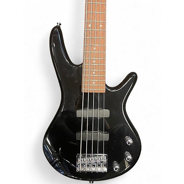 Used Ibanez GSR Mikro 5-String  BLACK Electric Bass Guitar