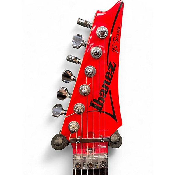 Used Ibanez JS2480MCR JOE SATRIANI SIGNATURE Metallic Red Solid Body Electric Guitar