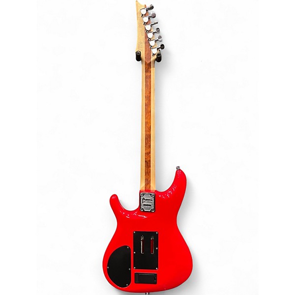 Used Ibanez JS2480MCR JOE SATRIANI SIGNATURE Metallic Red Solid Body Electric Guitar
