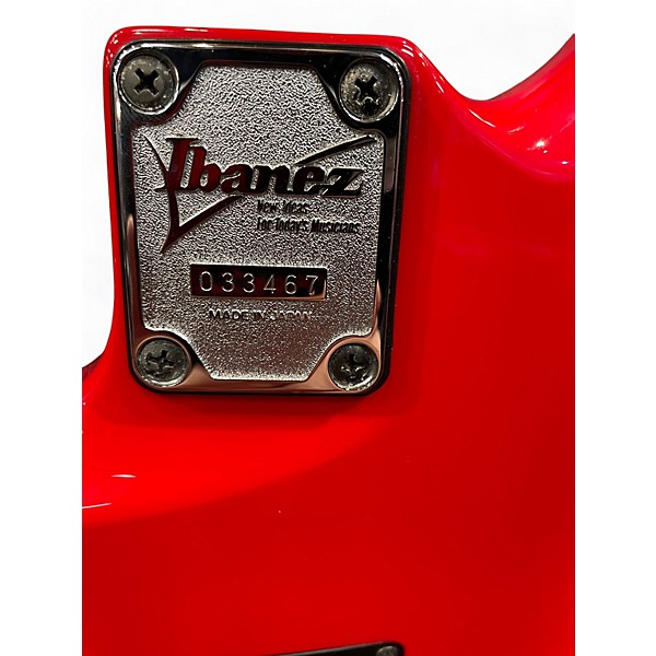 Used Ibanez JS2480MCR JOE SATRIANI SIGNATURE Metallic Red Solid Body Electric Guitar