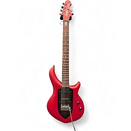 Used Sterling by Music Man MAJ100 JOHN PETRUCCI SIGNATURE ICED CRIMSON Solid Body Electric Guitar