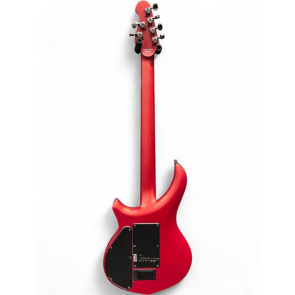 Used Sterling by Music Man MAJ100 JOHN PETRUCCI SIGNATURE ICED CRIMSON Solid Body Electric Guitar