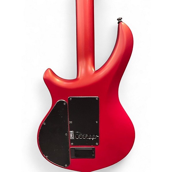 Used Sterling by Music Man MAJ100 JOHN PETRUCCI SIGNATURE ICED CRIMSON Solid Body Electric Guitar