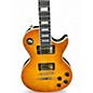 Used 2025 Epiphone LES PAUL CUSTOM FIGURED Iced Tea Burst Solid Body Electric Guitar
