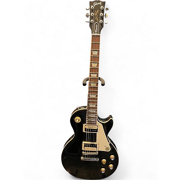 Used Gibson Les Paul Classic Ebony Solid Body Electric Guitar