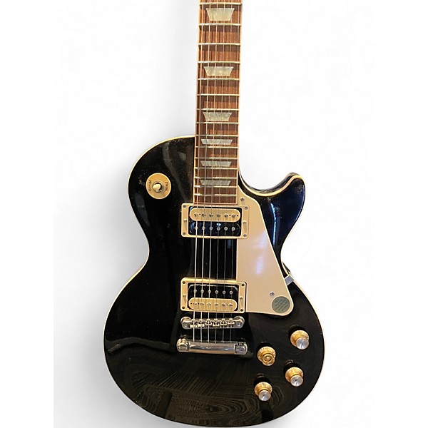 Used Gibson Les Paul Classic Ebony Solid Body Electric Guitar