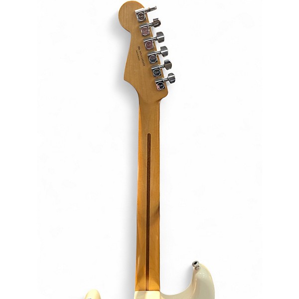 Used Fender Standard Stratocaster Arctic White Solid Body Electric Guitar