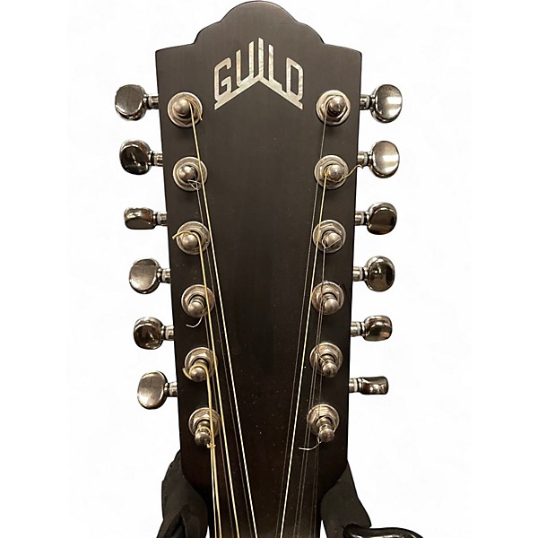 Used Guild F-2512E Natural 12 String Acoustic Guitar