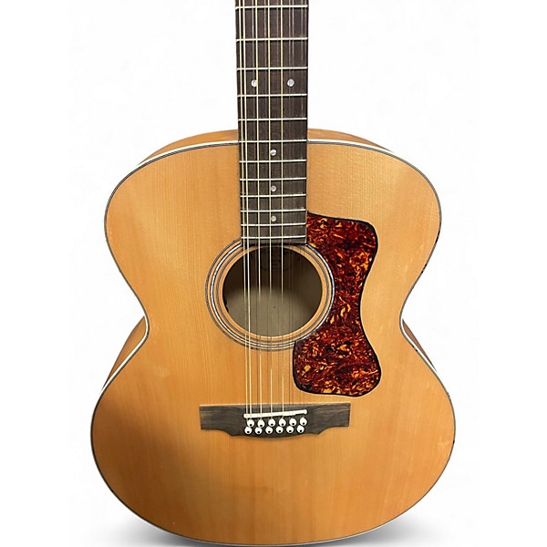 Used Guild F-2512E Natural 12 String Acoustic Guitar