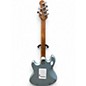 Used Sterling by Music Man sting ray fire mist silver Solid Body Electric Guitar