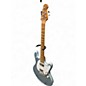 Used Sterling by Music Man sting ray fire mist silver Solid Body Electric Guitar