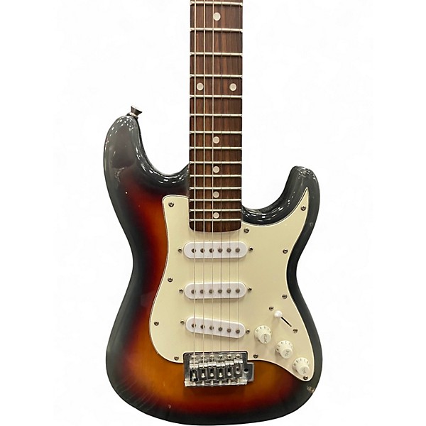 Used SX VINTAGE SERIES MINI S STYLE 2 Color Sunburst Solid Body Electric Guitar
