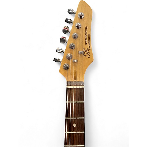Used SX VINTAGE SERIES MINI S STYLE 2 Color Sunburst Solid Body Electric Guitar