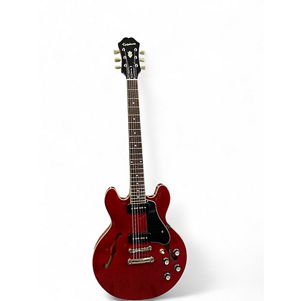 Used Epiphone ES-339 P90 PRO Cherry Hollow Body Electric Guitar
