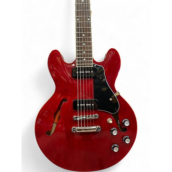 Used Epiphone ES-339 P90 PRO Cherry Hollow Body Electric Guitar