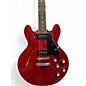 Used Epiphone ES-339 P90 PRO Cherry Hollow Body Electric Guitar