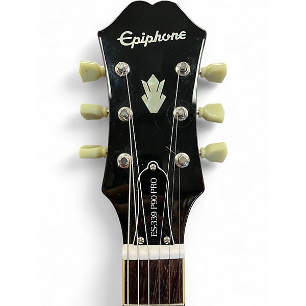 Used Epiphone ES-339 P90 PRO Cherry Hollow Body Electric Guitar