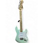 Used Squier Stratocaster Surf Green Solid Body Electric Guitar thumbnail
