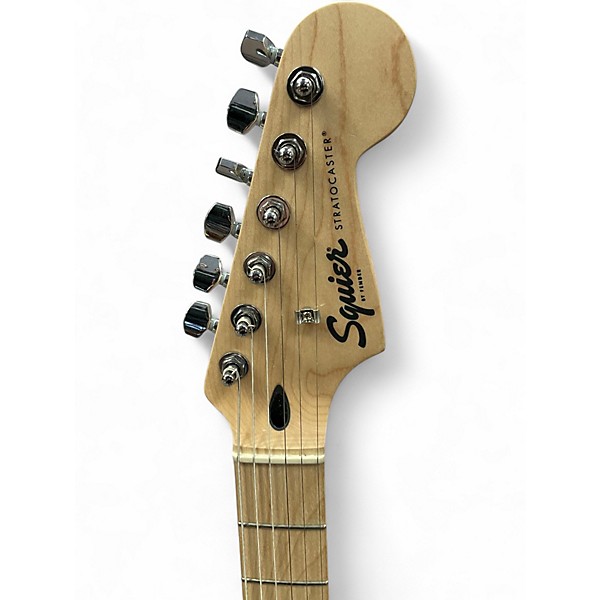 Used Squier Stratocaster Surf Green Solid Body Electric Guitar