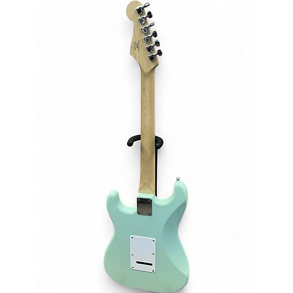 Used Squier Stratocaster Surf Green Solid Body Electric Guitar