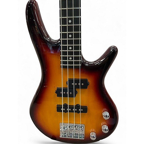 Used Ibanez Gio Micro 2 Color Sunburst Electric Bass Guitar