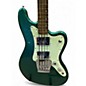 Used Squier Paranormal Rascal Green Electric Bass Guitar