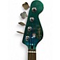 Used Squier Paranormal Rascal Green Electric Bass Guitar