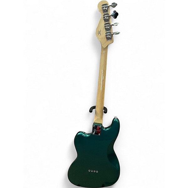 Used Squier Paranormal Rascal Green Electric Bass Guitar