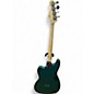 Used Squier Paranormal Rascal Green Electric Bass Guitar