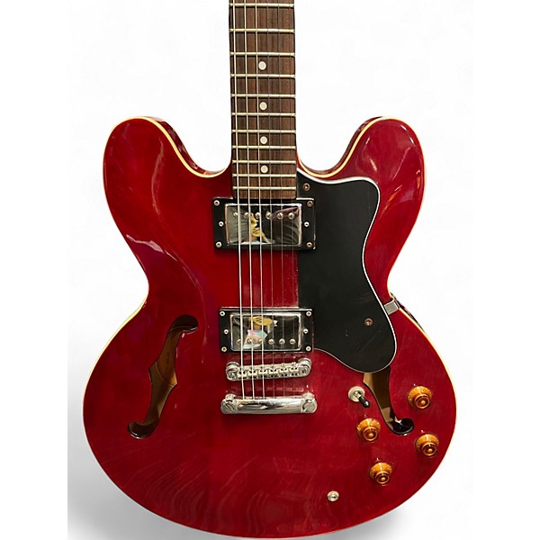 Used 2019 Epiphone Dot Cherry Hollow Body Electric Guitar