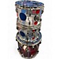 Used Ludwig 4 Piece Vistalite Clear Drum Kit